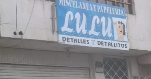 MISCELANEA Y PAPELERIA LULU LA ESPERANZA SUR MISCELANEA Y PAPELERIA LULU LA ESPERANZA SUR